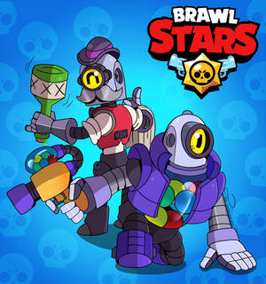 Silly Cartoonish Barley Rico Brawl Stars 4k Wallpaper