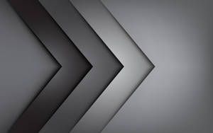 Silver And Black Triangular Abstract Art Wallpaper