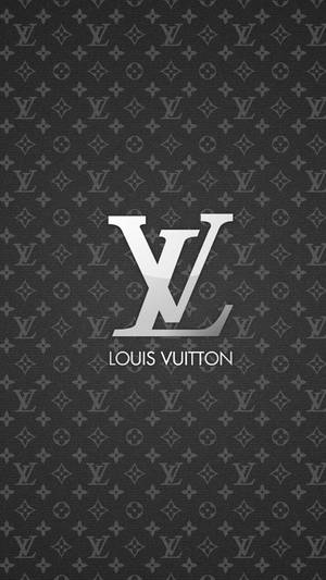 Silver And Grey Louis Vuitton Phone Wallpaper