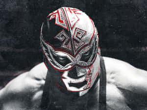 Silver King Wrestler Portrait Wallpaper