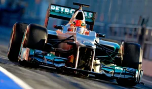 Silver Petronas Michael Schumacher Wallpaper