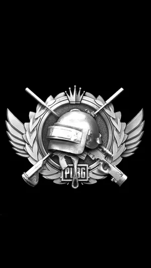 Silver Pubg Logo Wallpaper