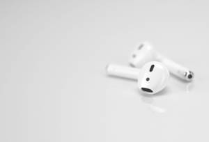 Simple Airpods 2nd Generation Wallpaper