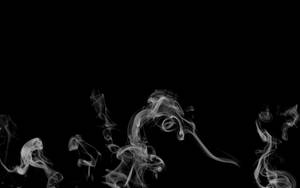 Simple Black And White Smoke Hd Wallpaper