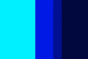Simple Blue Abstract Color Palette Wallpaper