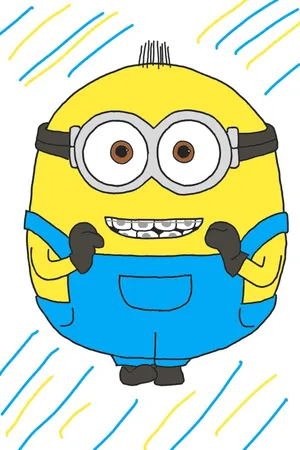 Simple Drawing Minion Pfp Wallpaper