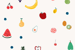 Simple Fruits Google Desktop Wallpaper