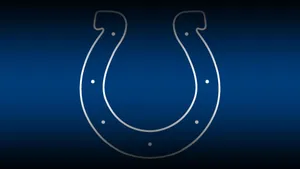 Simple Indianopolis Colts Logo Wallpaper