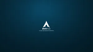 Simple Minimalist Arch Linux Wallpaper