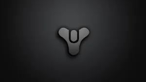 Simplistic Gaming Destiny Logo Wallpaper