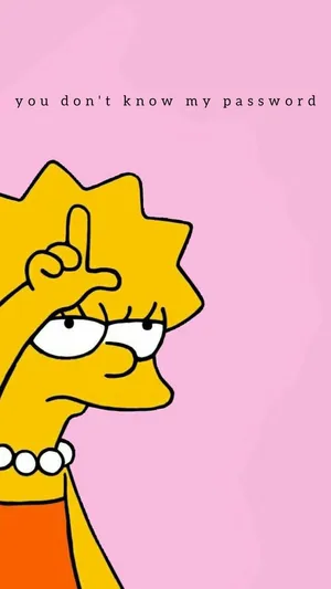 Simpsons Wallpapers You Don't Know My Password Wallpaper