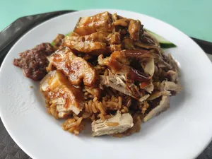 Singaporean Duck Rice At An Kee Braised Duck Rice Restaurant Wallpaper