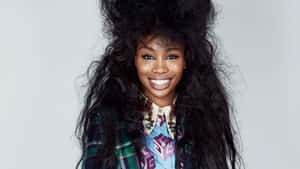 Singer, Songwriter And Producer, Sza. Wallpaper