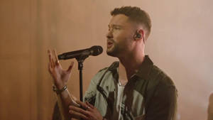 Singing Calum Scott Wallpaper