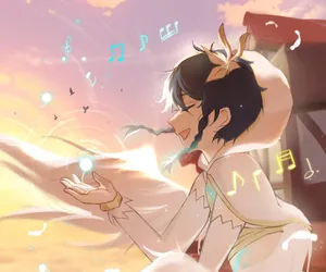 Singing Venti Pfp Wallpaper