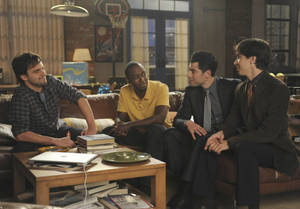 Sitcom New Girl Male Characters Wallpaper