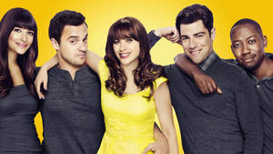 Sitcom New Girl's Photoshoot Wallpaper