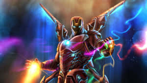 Six Infinity Stones Come Together To Form The Infinity Gauntlet Wallpaper