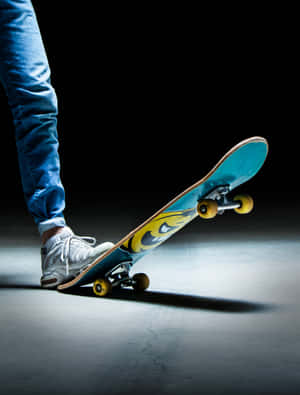 Skateboard Trick Preparation.jpg Wallpaper