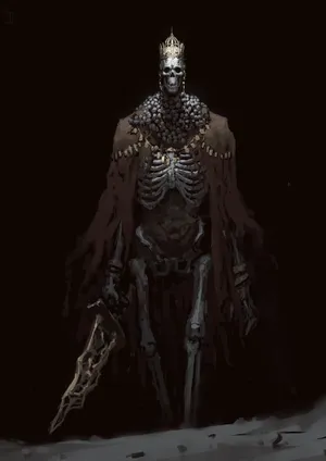 Skeleton King Warrior Wallpaper