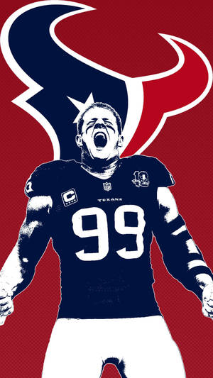 Skilled Teamwork Drives The Houston Texans Wallpaper