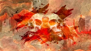 Skull 5k Desktop Wallpaper