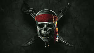 Skull And Crossbones Caribbean Wallpaper
