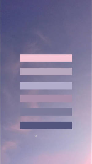 Sky Color Palette Aesthetic Lockscreen Wallpaper