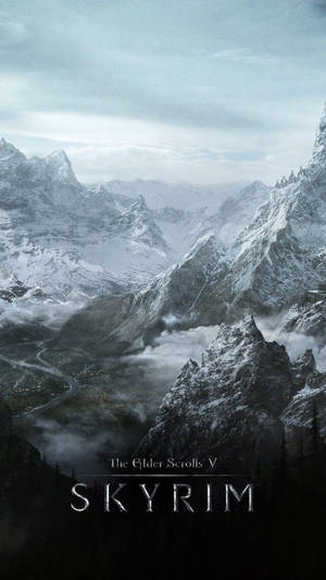 Skyrim 4k The Elder Scrolls V Mountains Wallpaper
