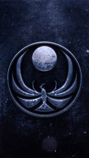 Skyrim Iphone Emblem Wallpaper