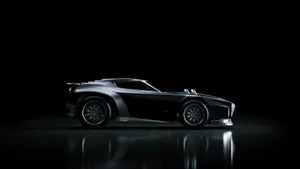 Sleek And Cool Rocket League Black Dominus Wallpaper