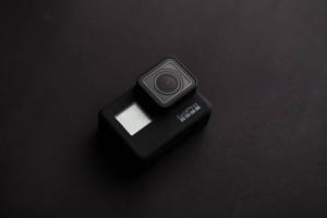 Sleek Black Gopro Wallpaper