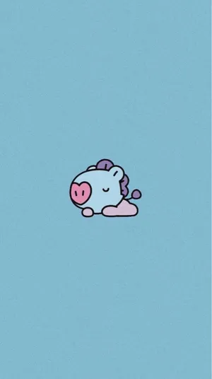 Sleeping Mang Bt21 Wallpaper