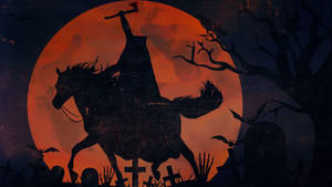 Sleepy Hallow Halloween Poster Wallpaper