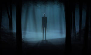 Slenderman Horror Villain Wallpaper