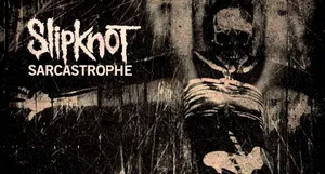 Slipknot Desktop Poster With Sarcastrophe Text Wallpaper