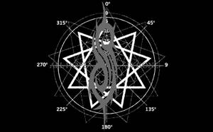 Slipknot On Nine Star - A Symphony Of Heavy Metal Wallpaper