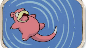 Slowpoke Floating In Water Wallpaper