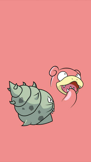 Slowpoke In Natural Habitat Wallpaper