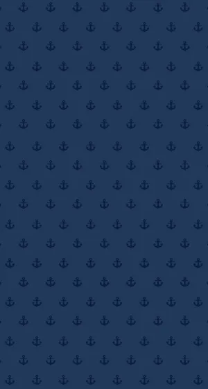 Small Anchor Aesthetic Dark Blue Hd Wallpaper