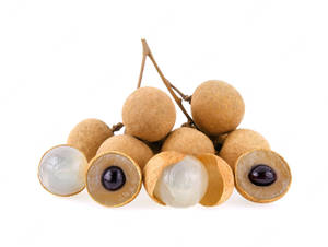 Small Bunch Of Longan Fruits Wallpaper