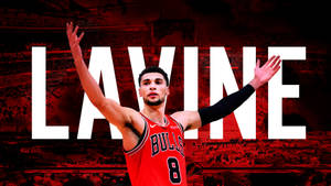 Small Forward Player Zach Lavine Wallpaper