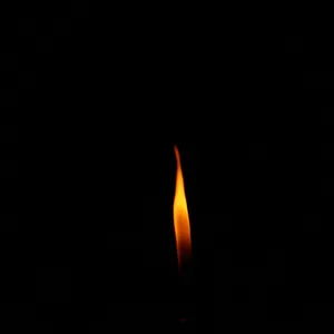 Small Minimalist Flame Wallpaper
