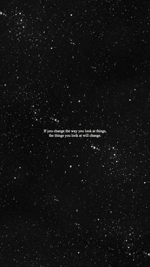 Small Quotes About Change In Perspective Wallpaper
