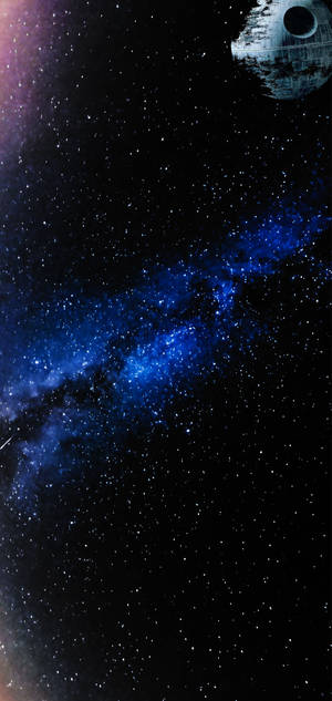 Small Spacecraft Galaxy S10 Wallpaper