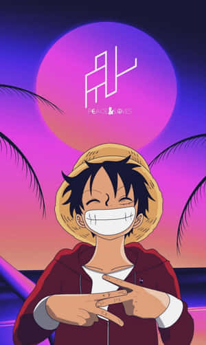 Smile Of One Piece Luffy Phone Wallpaper