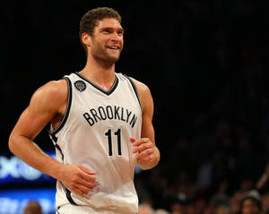 Smiling Brook Lopez Wallpaper