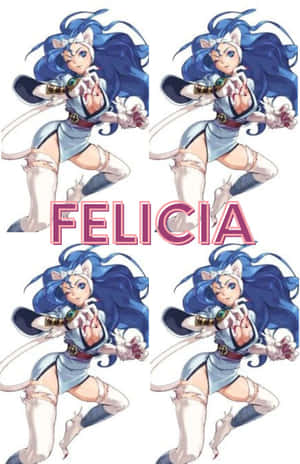 Smiling Felicia Enjoying Her Refreshing Outdoor Walk Wallpaper