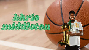 Smiling Khris Middleton Wallpaper