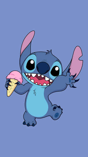 Smiling Stitch Cute Pfp For Tiktok Wallpaper